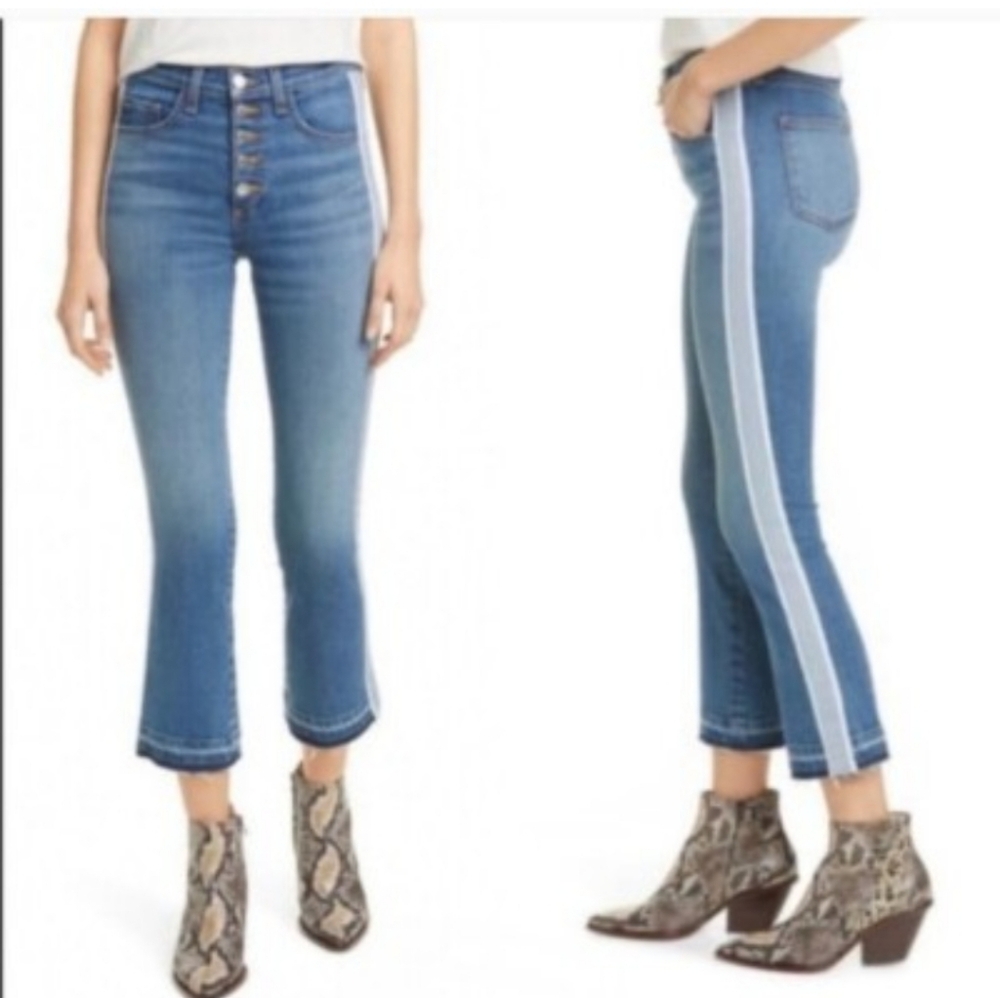 Veronica Beard Carolyn Baby Boot Highrise Jeans - Picture 2 of 15